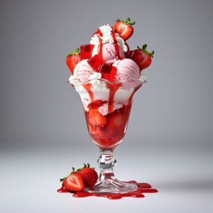 Strawberry Sharing Sundae