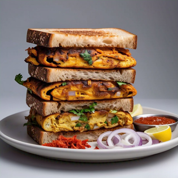 Tandoori Bread Omelette