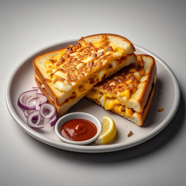 Cheese  Bread Omelette