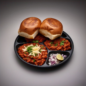 Cheese Pav Bhaji