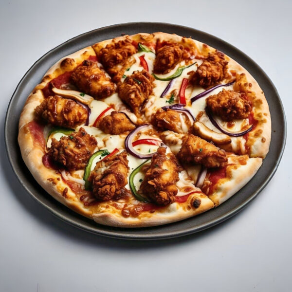 Fried Chicken Pizza