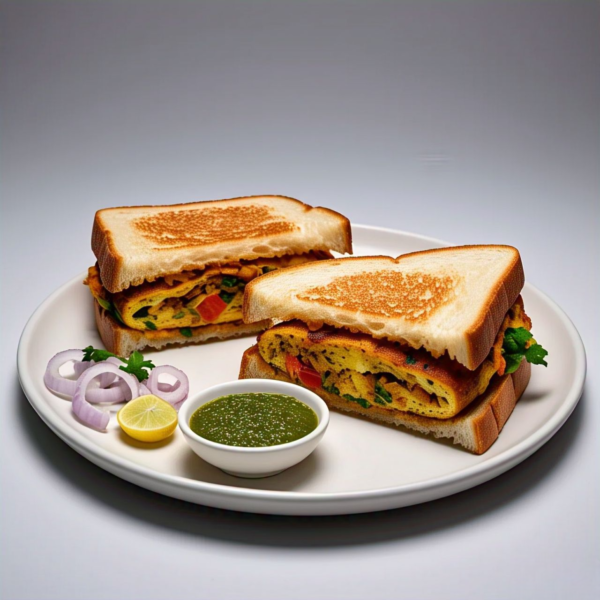 Masala Bread Omelette