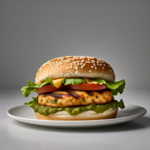Mexican Chicken Burger