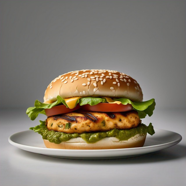 Mexican Chicken Burger