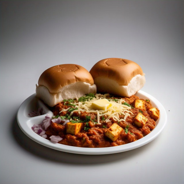 Paneer Cheese Pav Bhaji
