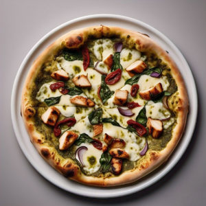 Pesto Chicken Pizza