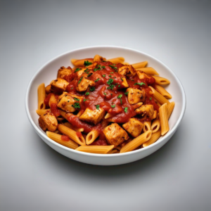 Red Pepper Sauce Chicken Pasta