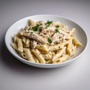 White Sauce Chicken Pasta