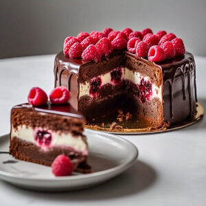 Choco Raspberry Cake