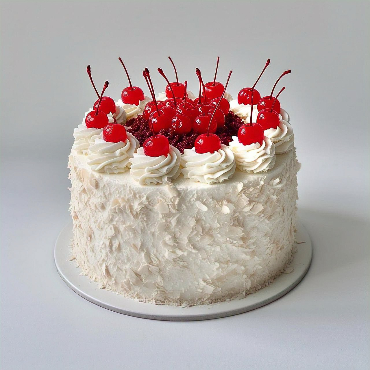 White Forest Cake